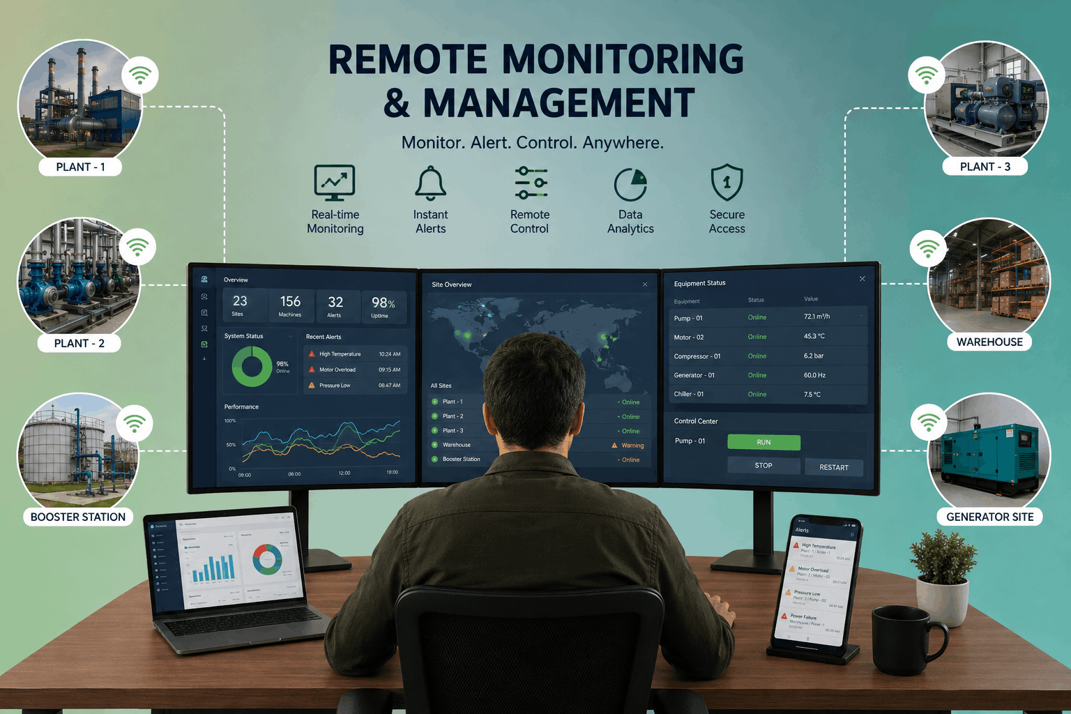 Remote Monitoring and Management